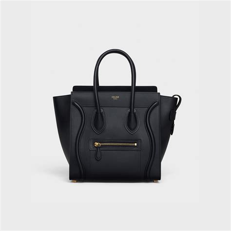 celine bag black price|Celine handbags black.